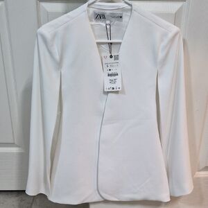 Zara Women's Cream Blazer